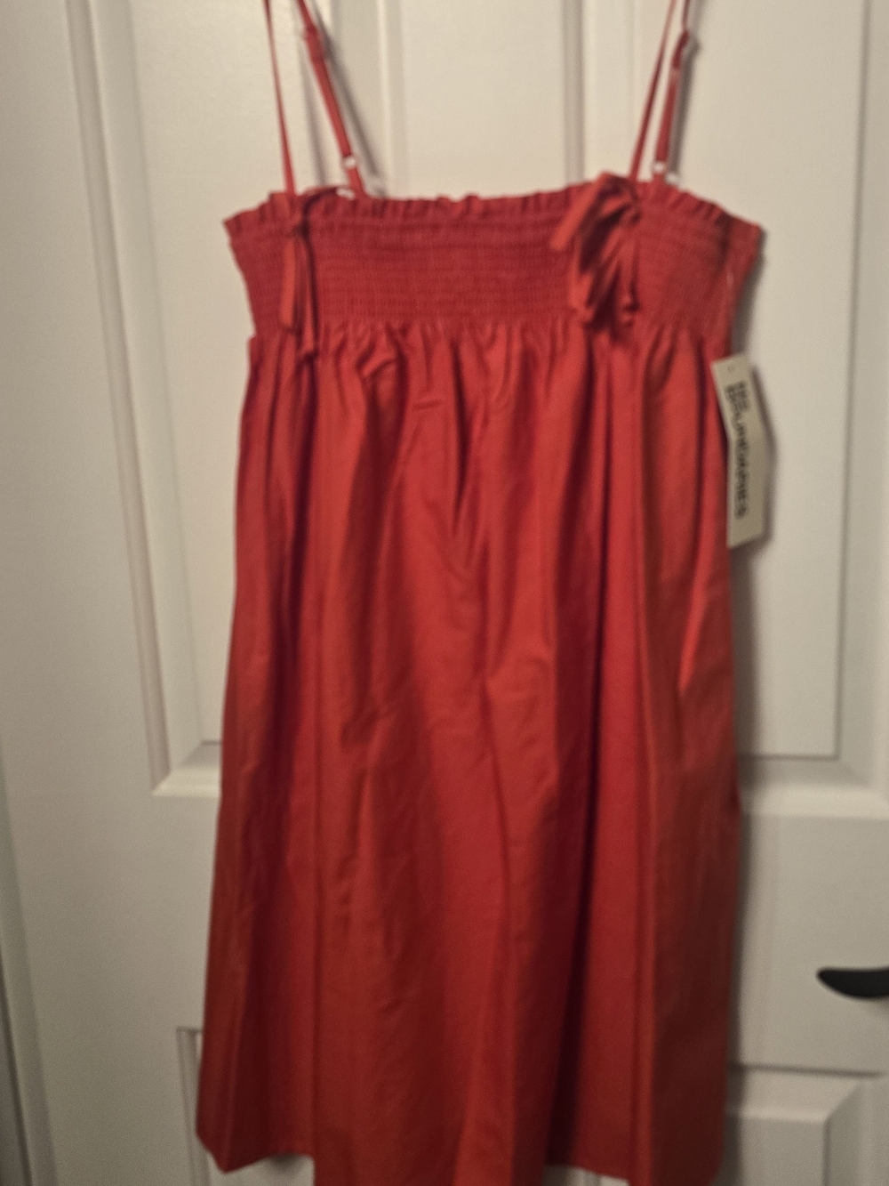 Red FIRE Square Neck Spaghetti-Strap  Dress - No Boundries SIZE XS